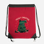 Meowy Christmas Funny Cats-None-Drawstring-Bag-tobefonseca