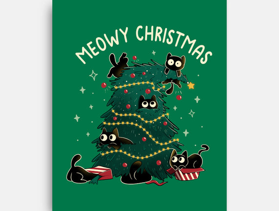 Meowy Christmas Funny Cats