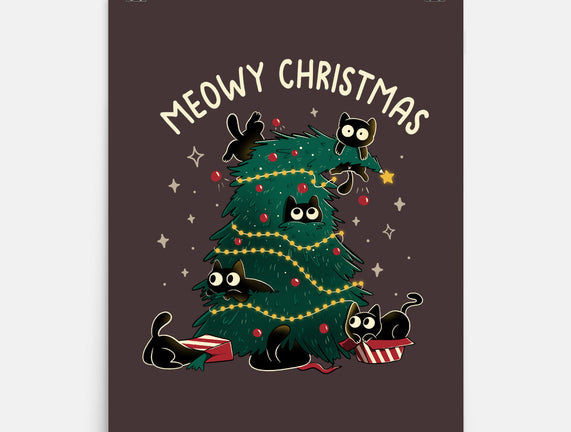 Meowy Christmas Funny Cats