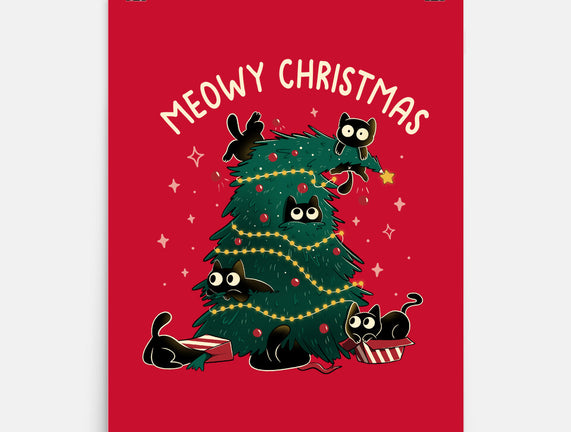 Meowy Christmas Funny Cats