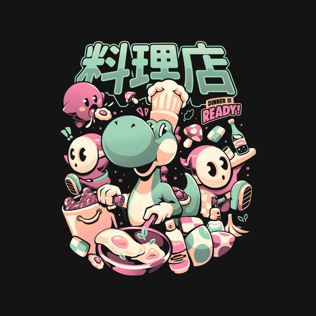 Dino Diner-Unisex-Crew Neck-Sweatshirt-eduely
