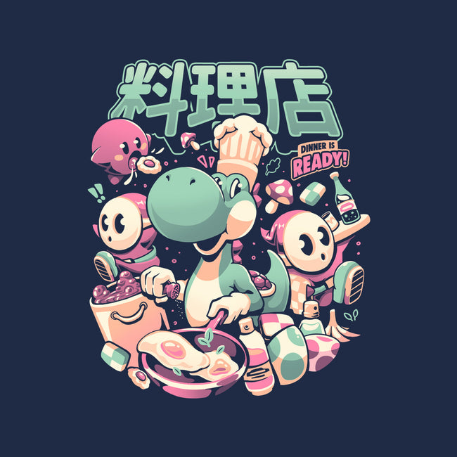 Dino Diner-Unisex-Crew Neck-Sweatshirt-eduely