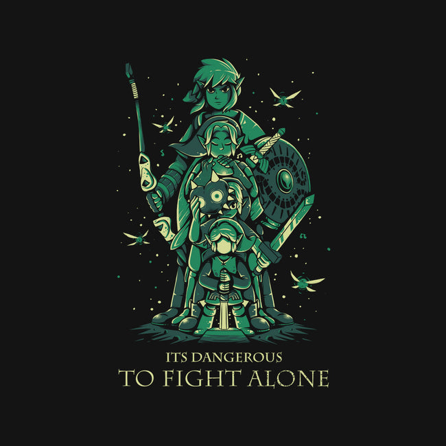 Don't Fight Alone-Youth-Crew Neck-Sweatshirt-yumie