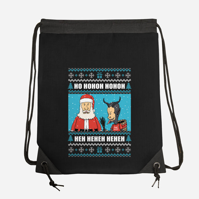 Christmas Sucks-None-Drawstring-Bag-pigboom