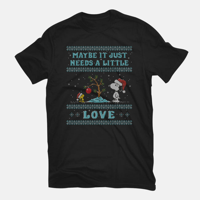 Maybe It Just Needs Love-Womens-Basic-Tee-kg07