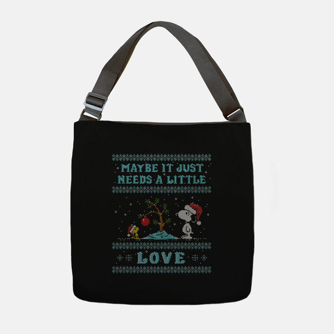 Maybe It Just Needs Love-None-Adjustable Tote-Bag-kg07