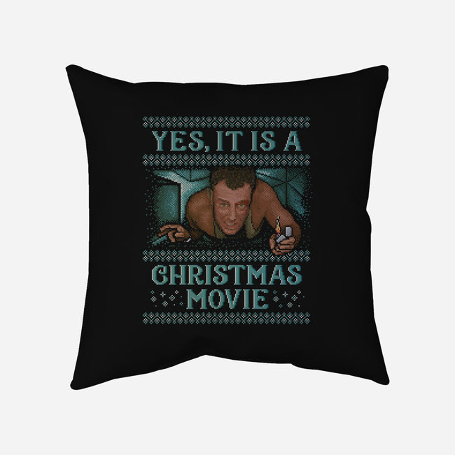 Gen X Christmas Movie-None-Removable Cover w Insert-Throw Pillow-kg07