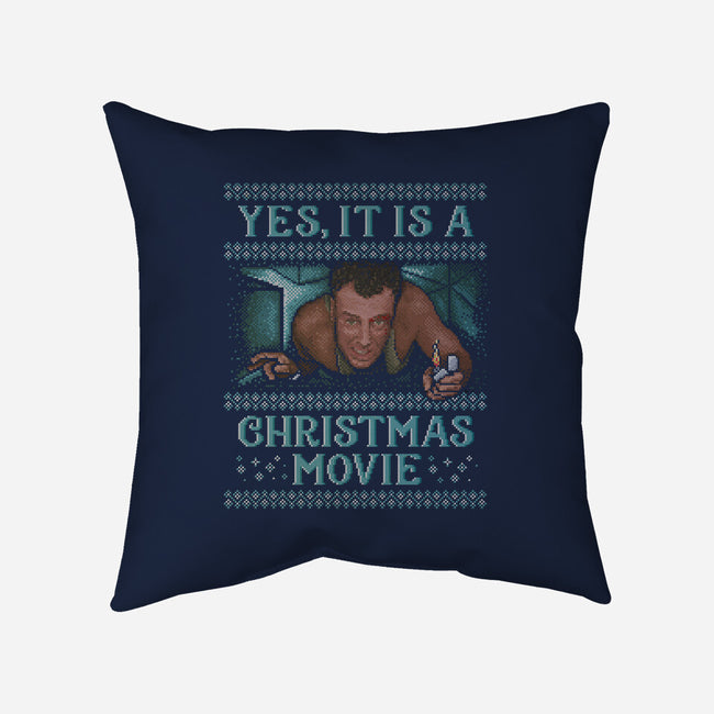 Gen X Christmas Movie-None-Removable Cover w Insert-Throw Pillow-kg07