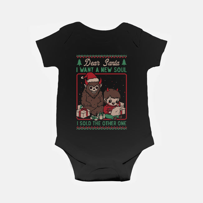 Ugly Sweater Christmas Pact-Baby-Basic-Onesie-Studio Mootant