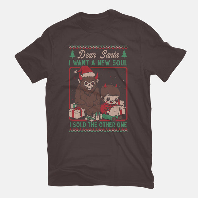 Ugly Sweater Christmas Pact-Womens-Basic-Tee-Studio Mootant