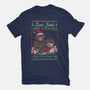 Ugly Sweater Christmas Pact-Unisex-Basic-Tee-Studio Mootant