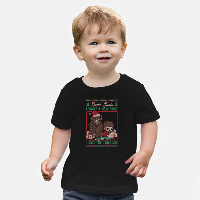 Ugly Sweater Christmas Pact-Baby-Basic-Tee-Studio Mootant