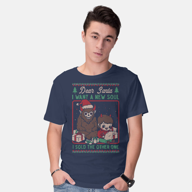 Ugly Sweater Christmas Pact-Mens-Basic-Tee-Studio Mootant