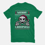 Ugly Sweater Spooky Christmas-Mens-Premium-Tee-Studio Mootant