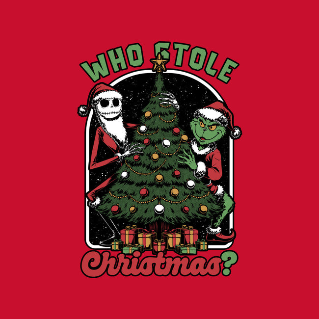 Stealing Christmas Movies-Womens-Fitted-Tee-Studio Mootant