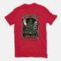 Stealing Christmas Movies-Womens-Fitted-Tee-Studio Mootant