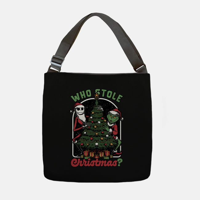 Stealing Christmas Movies-None-Adjustable Tote-Bag-Studio Mootant