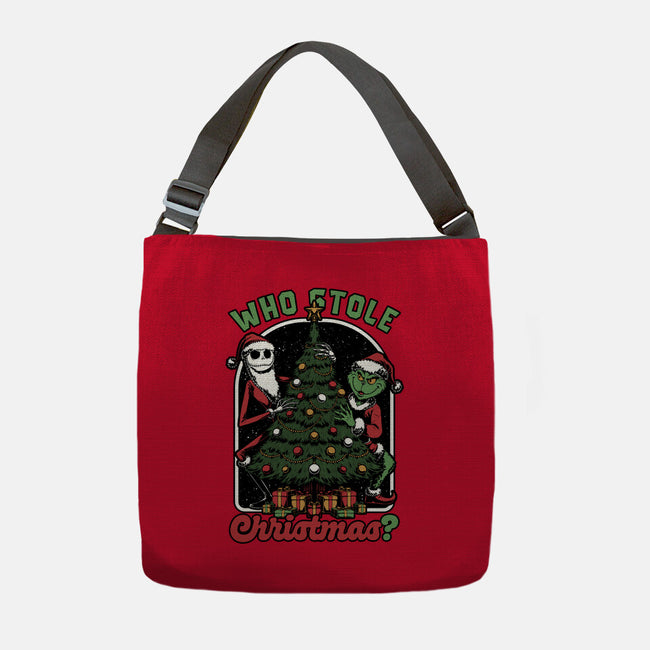 Stealing Christmas Movies-None-Adjustable Tote-Bag-Studio Mootant