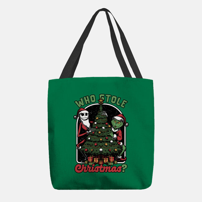 Stealing Christmas Movies-None-Basic Tote-Bag-Studio Mootant