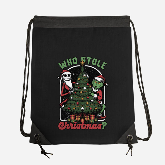 Stealing Christmas Movies-None-Drawstring-Bag-Studio Mootant