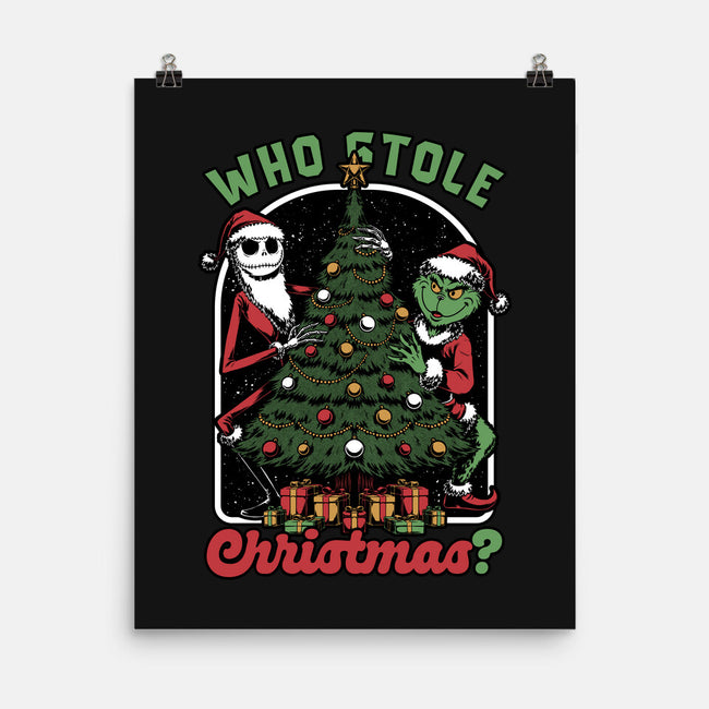 Stealing Christmas Movies-None-Matte-Poster-Studio Mootant