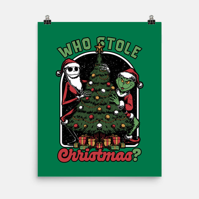 Stealing Christmas Movies-None-Matte-Poster-Studio Mootant