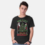 Stealing Christmas Movies-Mens-Basic-Tee-Studio Mootant