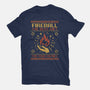 Ugly Sweater Fireball-Womens-Fitted-Tee-Studio Mootant