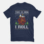 Ugly Sweater Beagle-Womens-Fitted-Tee-Studio Mootant