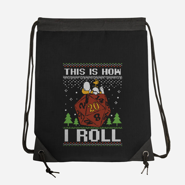 Ugly Sweater Beagle-None-Drawstring-Bag-Studio Mootant