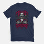 Creepy Christmas Skeleton-Youth-Basic-Tee-Studio Mootant