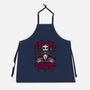 Creepy Christmas Skeleton-Unisex-Kitchen-Apron-Studio Mootant