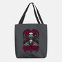 Creepy Christmas Skeleton-None-Basic Tote-Bag-Studio Mootant