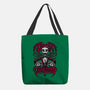 Creepy Christmas Skeleton-None-Basic Tote-Bag-Studio Mootant