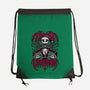 Creepy Christmas Skeleton-None-Drawstring-Bag-Studio Mootant