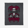 Creepy Christmas Skeleton-None-Fleece-Blanket-Studio Mootant