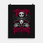 Creepy Christmas Skeleton-None-Matte-Poster-Studio Mootant