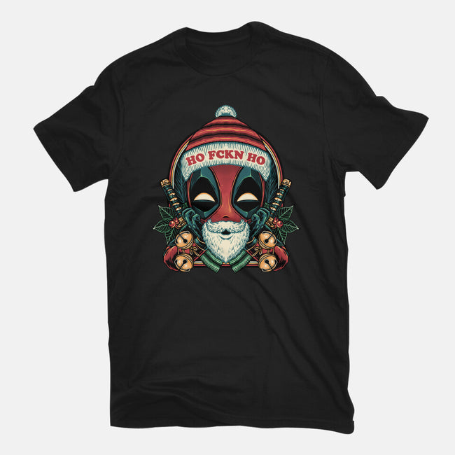 Ho Freakin Ho-Womens-Basic-Tee-glitchygorilla