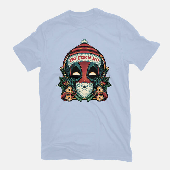 Ho Freakin Ho-Womens-Basic-Tee-glitchygorilla