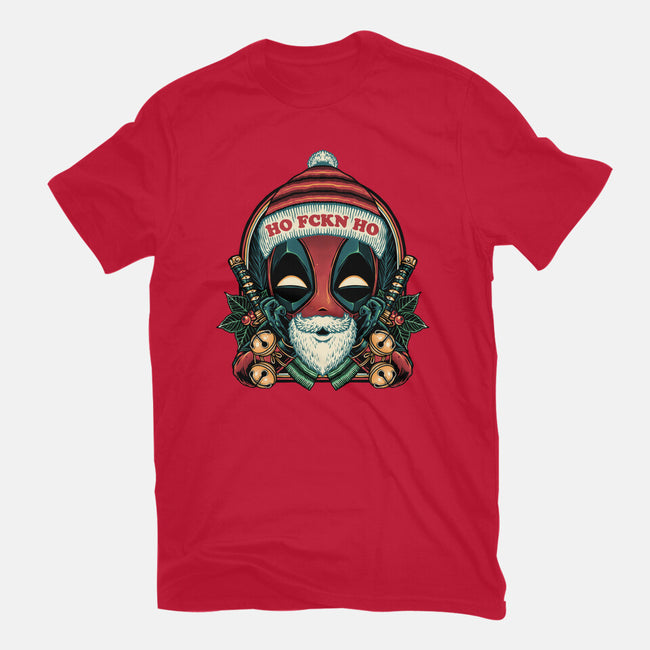 Ho Freakin Ho-Womens-Basic-Tee-glitchygorilla