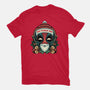 Ho Freakin Ho-Womens-Fitted-Tee-glitchygorilla