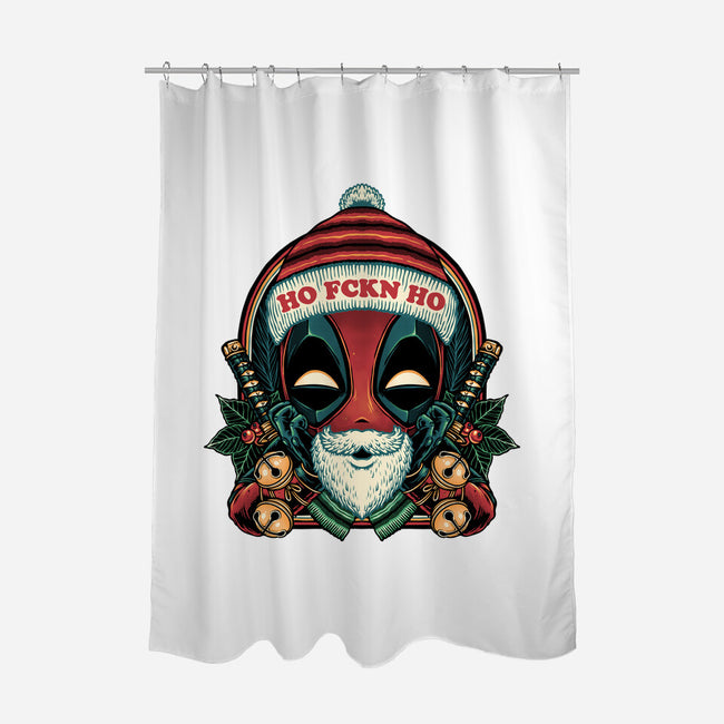 Ho Freakin Ho-None-Polyester-Shower Curtain-glitchygorilla