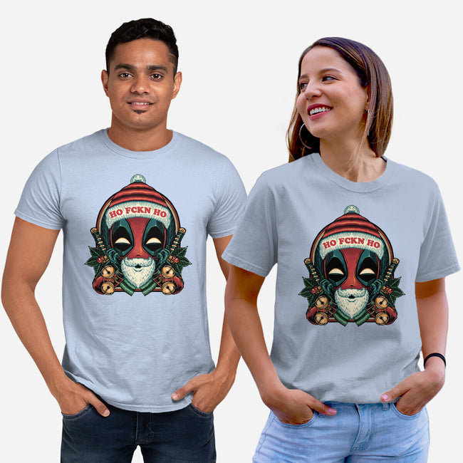 Ho Freakin Ho-Unisex-Basic-Tee-glitchygorilla