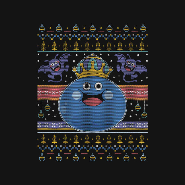 King Slime Ugly Sweater-Baby-Basic-Tee-LAGELANTEE