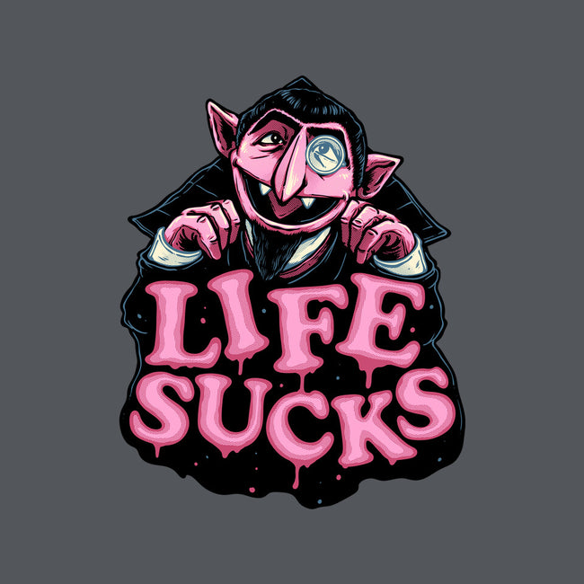 This Life Sucks-Womens-Fitted-Tee-glitchygorilla