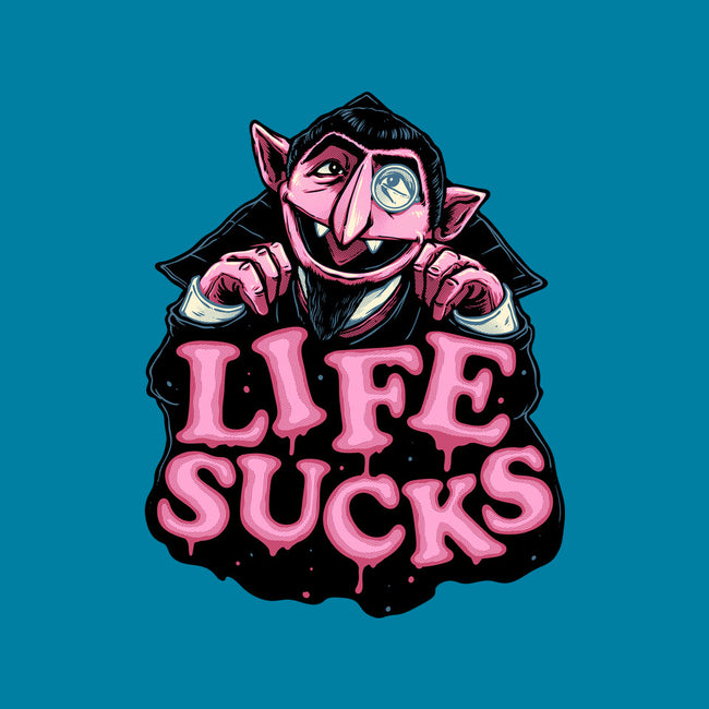 This Life Sucks-None-Drawstring-Bag-glitchygorilla