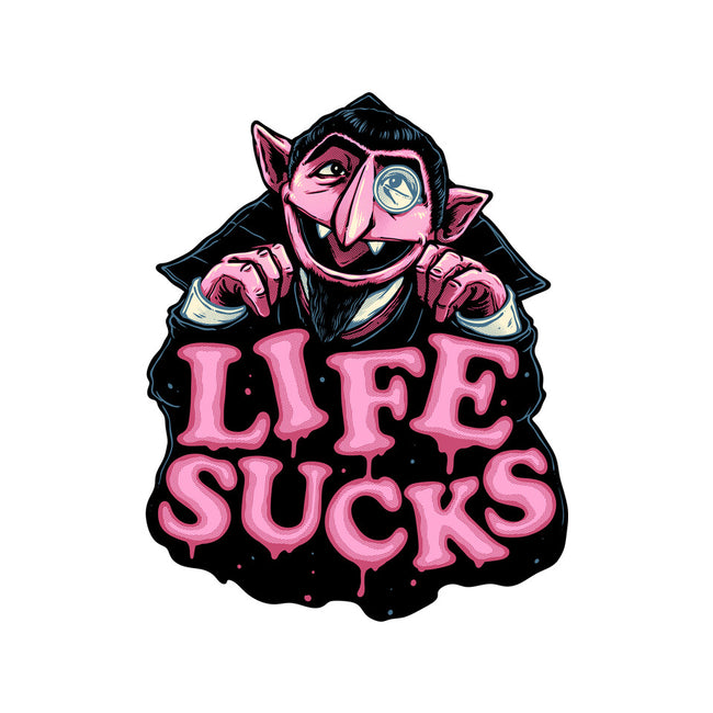 This Life Sucks-None-Removable Cover w Insert-Throw Pillow-glitchygorilla