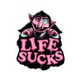 This Life Sucks-Unisex-Crew Neck-Sweatshirt-glitchygorilla