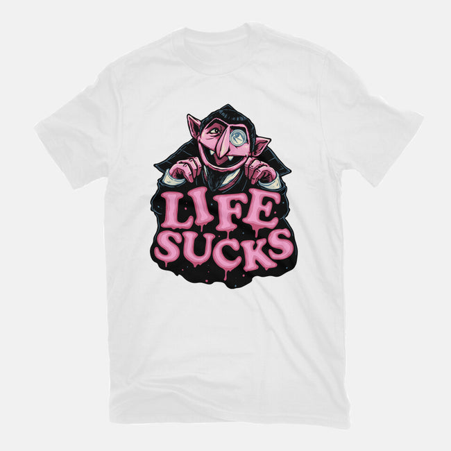 This Life Sucks-Mens-Basic-Tee-glitchygorilla