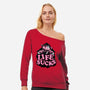 This Life Sucks-Womens-Off Shoulder-Sweatshirt-glitchygorilla